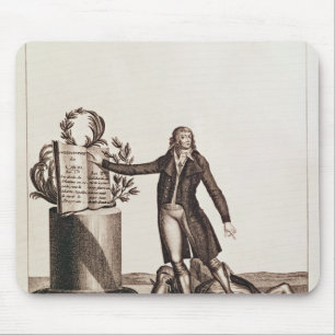 The Tyrant of the Revolution Crushed Mouse Pad