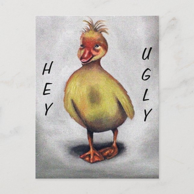 The Ugly Duckling Postcard (Front)