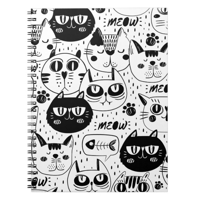 The Ultimate Cat Lover - Cozy Cat pet  Notebook (Front)