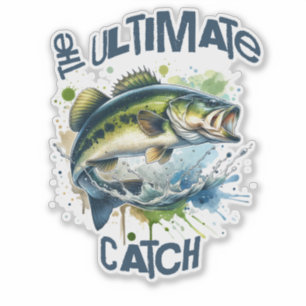 The Ultimate Catch for Fishing Lover sticker