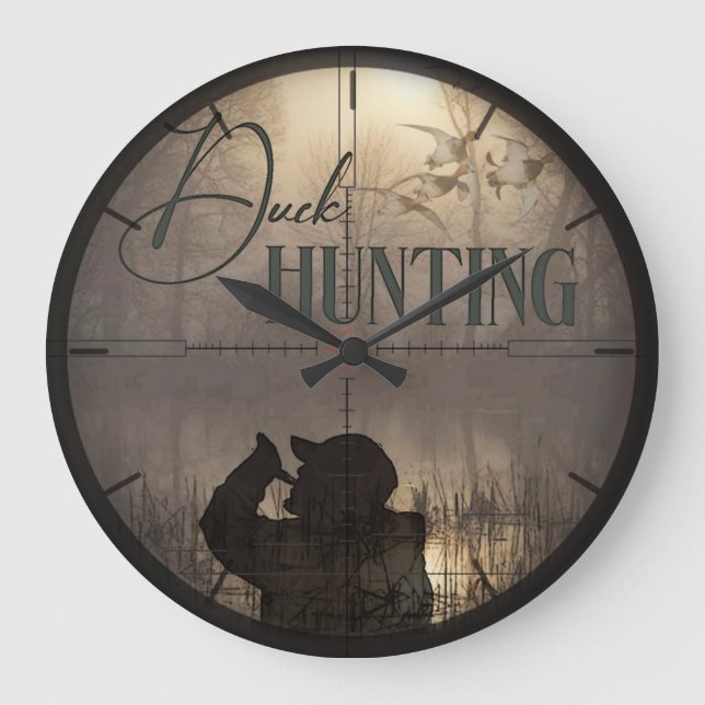 The ultimate duck hunting  clock (Front)
