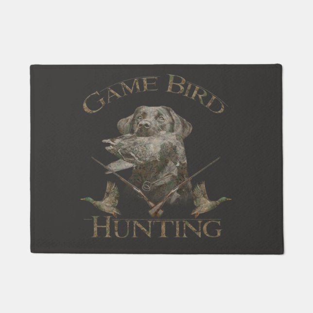 The ultimate duck hunting doormat (Front)