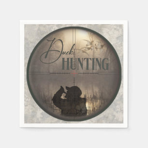 The ultimate duck hunting     napkin