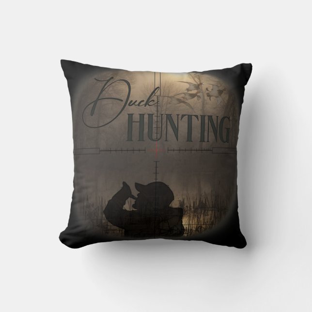 The ultimate duck hunting T-Shirt Keychain Watch L Cushion (Front)