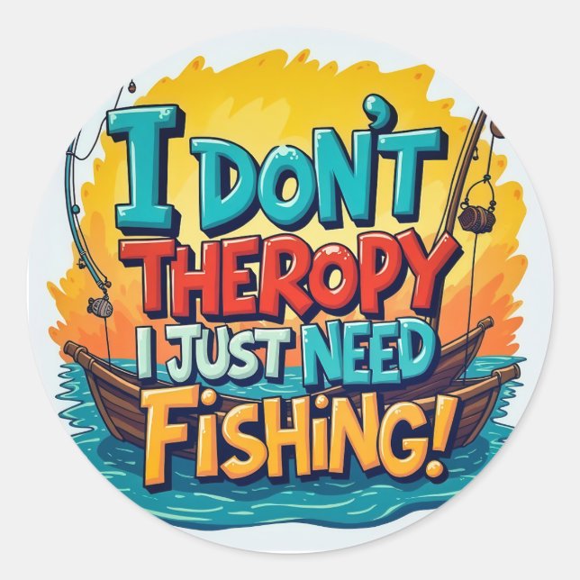 The Ultimate Escape Classic Round Sticker (Front)