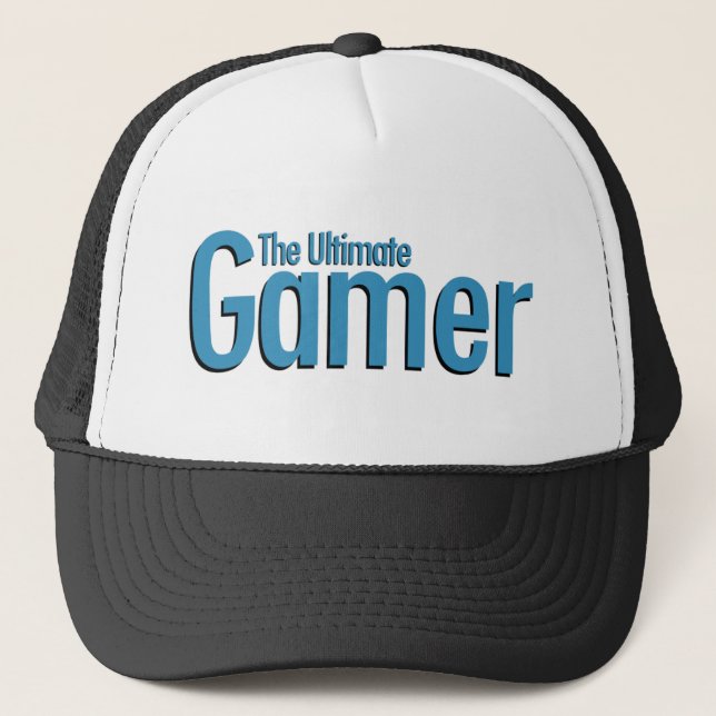 The Ultimate Gamer Trucker Hat (Front)