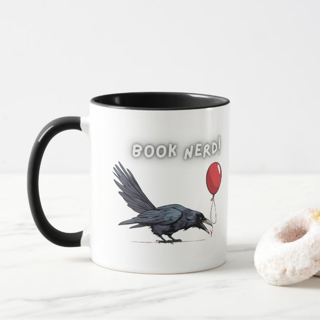 The Ultimate Mug for the Book-Obsessed Wordsmith (With Donut)