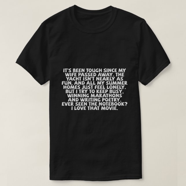 The ultimate pickup line T-Shirt (Design Front)