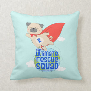 The Ultimate Rescue Squad Throw Pillow