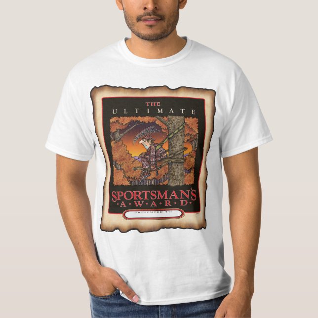 THE ULTIMATE SPORTSMAN ORA. T-Shirt (Front)