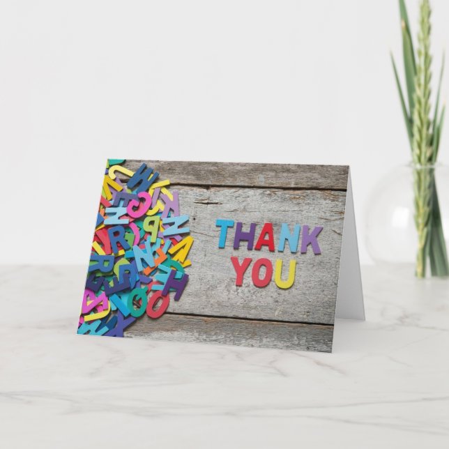 THE ULTIMATE ***THANK YOU CARD*** CARD (Front)