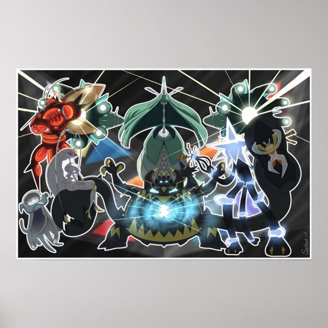 The Ultra Beasts Squad Poster (Front)