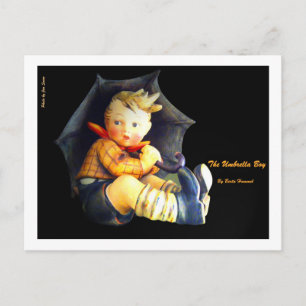 The Umbrella Boy Postcard