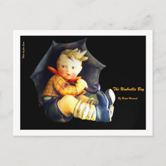 The Umbrella Boy Postcard