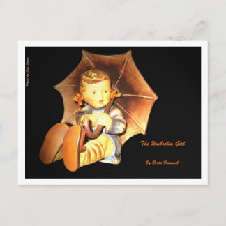 The Umbrella Girl Postcard