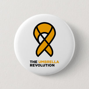 The Umbrella Revolution Button - Standard Size