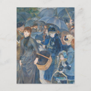 The Umbrellas by Renoir Postcard