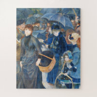 The umbrellas, Pierre Auguste Renoir Art
