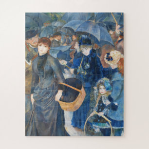 The umbrellas, Pierre Auguste Renoir Art Jigsaw Puzzle