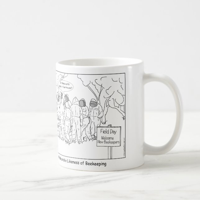 The Unbearable Likeness of Beekeeping - Mug (Right)