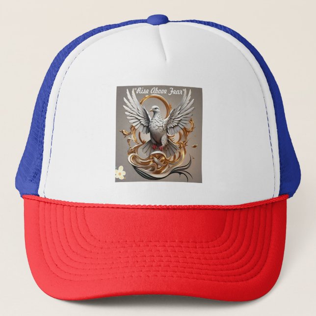 "The Unbroken Dove" Trucker Hat (Front)