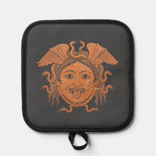 The Unburnable Gaze: Medusa Gorgoneion Aegis Pot Holder