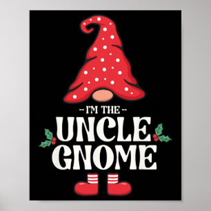 The Uncle Gnome Funny Family Matching Group Christ Poster