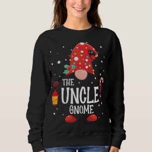 The Uncle Gnome Matching Family Christmas Gnome Pa Sweatshirt