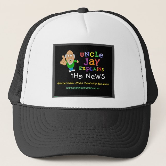The Uncle Jay Hat! Trucker Hat (Front)