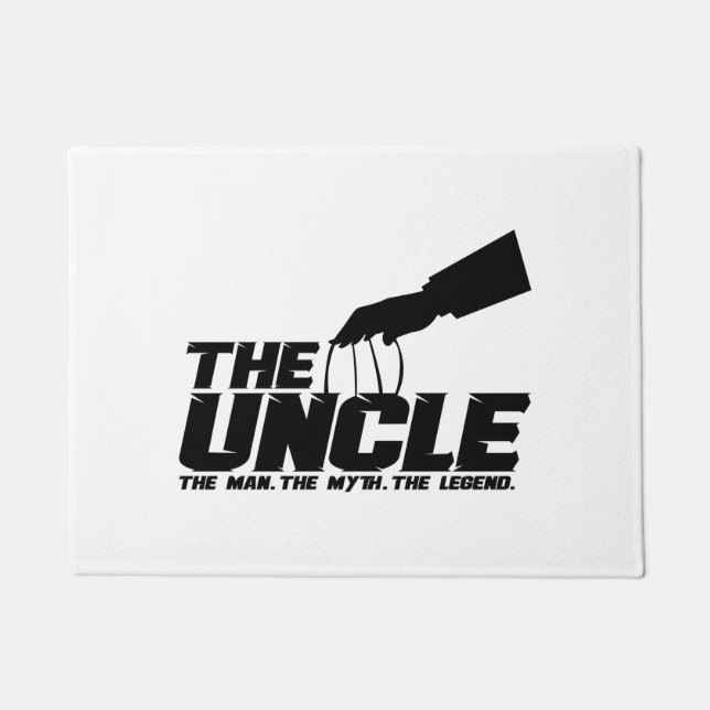 The Uncle Man Myth Legend Doormat (Front)