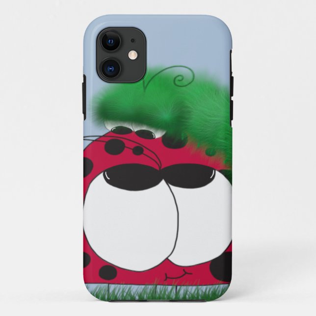 The Uncommon Friends Ladybug and Caterpillar Case-Mate iPhone Case (Back)