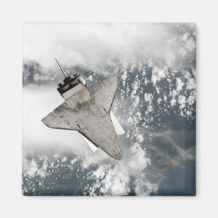 The underside of space shuttle Discovery Magnet