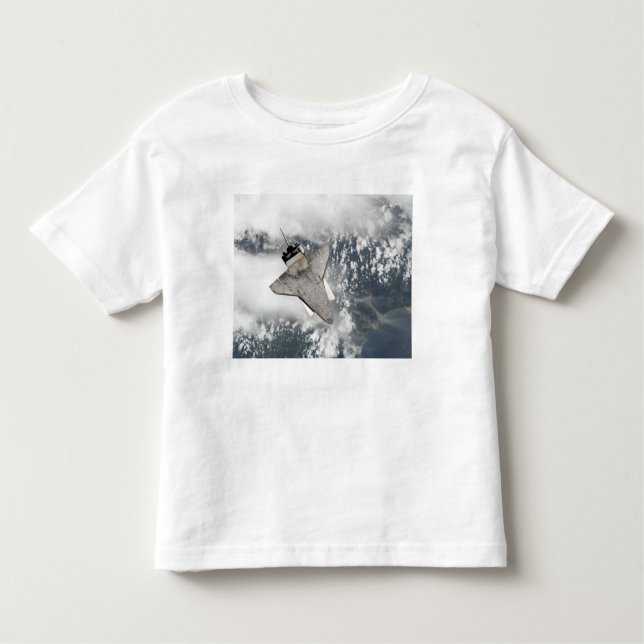 The underside of space shuttle Discovery Toddler T-Shirt (Front)