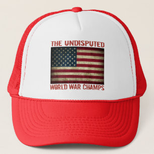 The Undisputed World War Champions (distressed) Trucker Hat