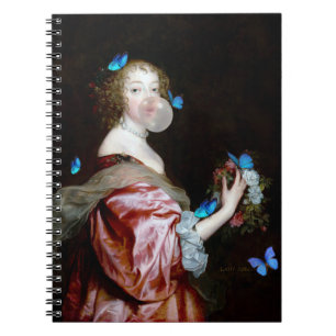 The Unexpected Arrival of Blue Butterflies Notebook
