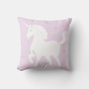 The Unicorn and Stars. Accent Pillow