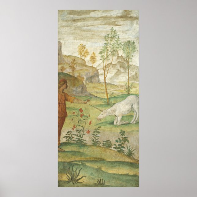 The Unicorn - Bernardino Luini Fine Art Poster (Front)