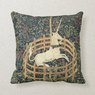The Unicorn in Captivity (1495 - 1505) Cushion
