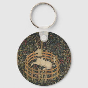 The Unicorn in Captivity Key Ring