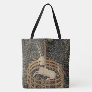 The Unicorn in Captivity, Mediaeval Tapestry  Tote Bag