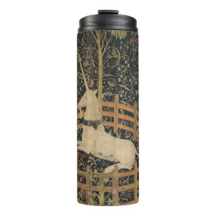 The Unicorn in Captivity, Medieval Tapestry  Thermal Tumbler