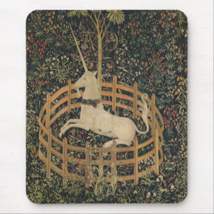 The Unicorn in Captivity Mouse Pad