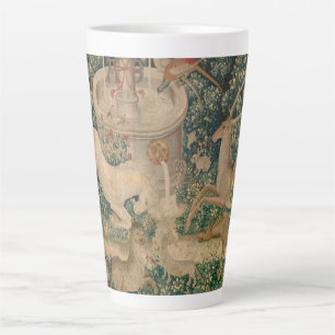 The Unicorn is Found, Mediaeval Tapestry Latte Mug