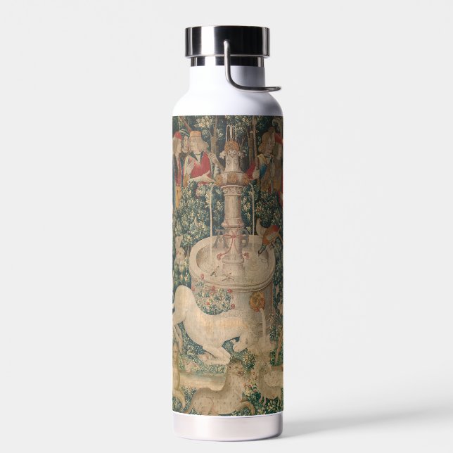 The Unicorn is Found, Mediaeval Tapestry Water Bottle (Left)