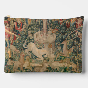 The Unicorn is Found, Medieval Tapestry Accessory Pouch