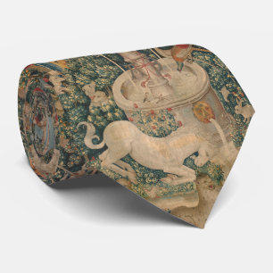 The Unicorn is Found – The Hunt of the Unicorn Tie