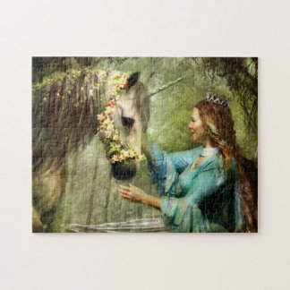 The Unicorn Maiden Jigsaw Puzzle