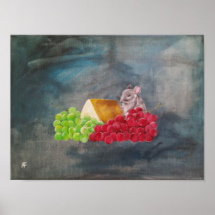 The Uninvited Guest Painting by Alfred Fox Poster