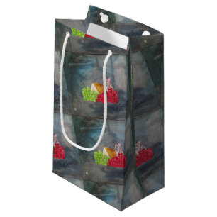 The Uninvited Guest Painting by Alfred Fox Small Gift Bag