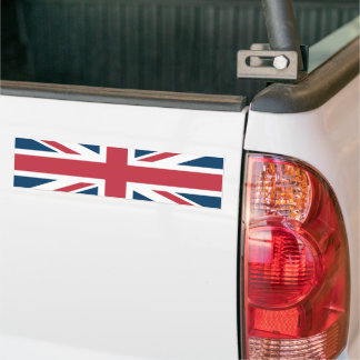 The Union Jack British Flag Bumper Sticker